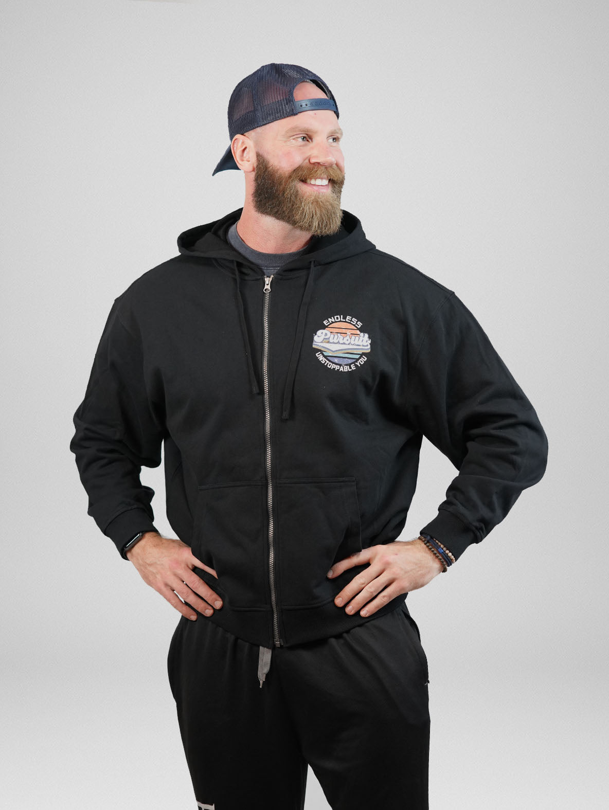 Unstoppable Zip Hoodie